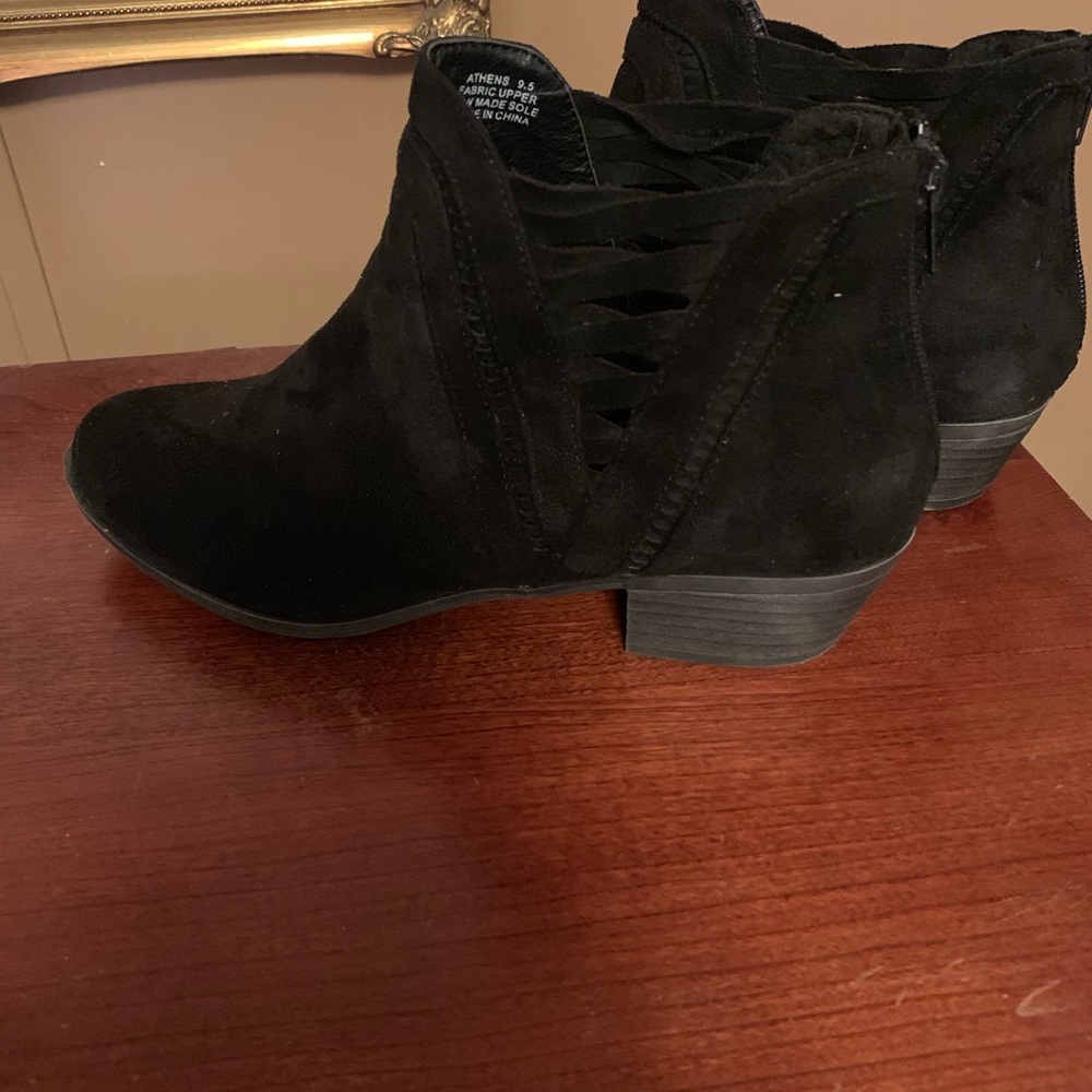 No Parking Athens Booties Black 9.5